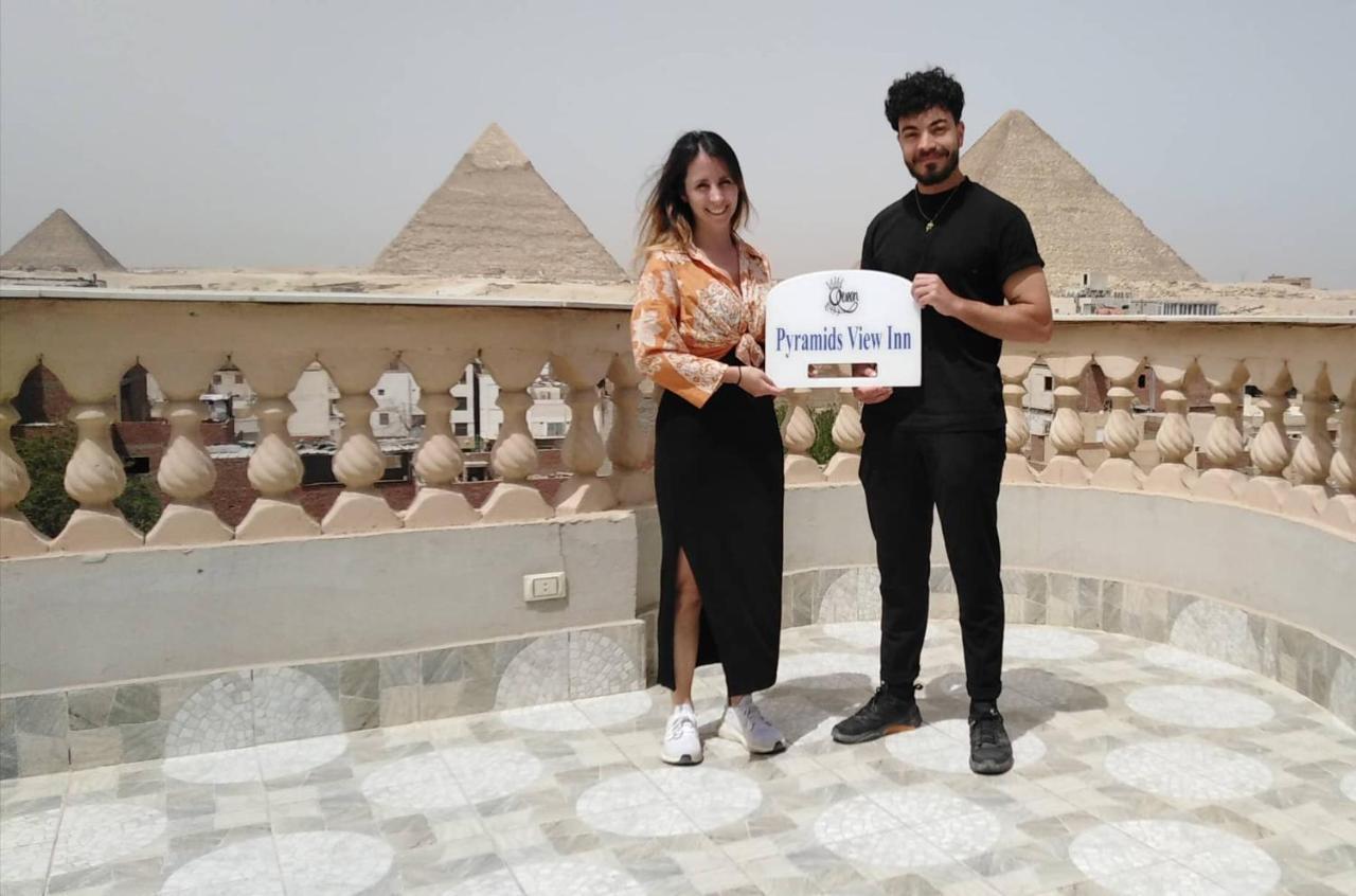 Queen Pyramids View Inn Kafret el-Gabal Exterior foto