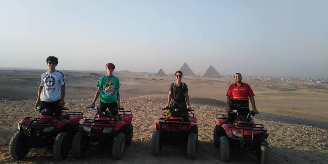 Queen Pyramids View Inn Kafret el-Gabal Exterior foto