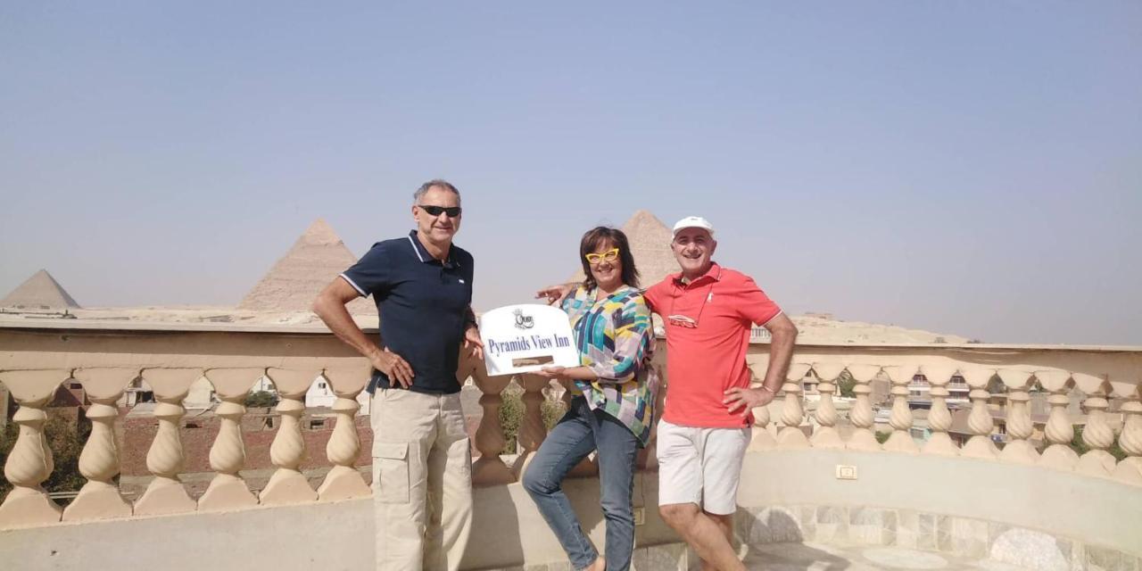 Queen Pyramids View Inn Kafret el-Gabal Exterior foto
