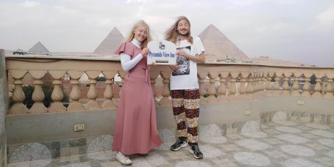 Queen Pyramids View Inn Kafret el-Gabal Exterior foto