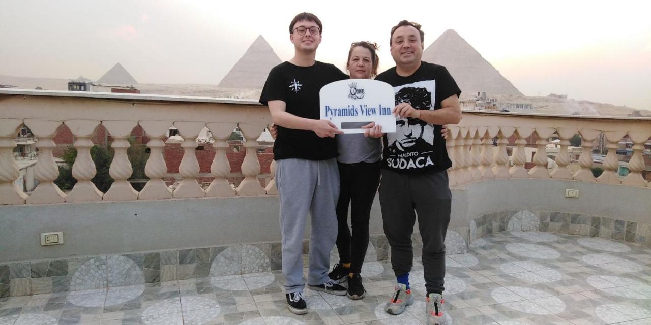 Queen Pyramids View Inn Kafret el-Gabal Exterior foto
