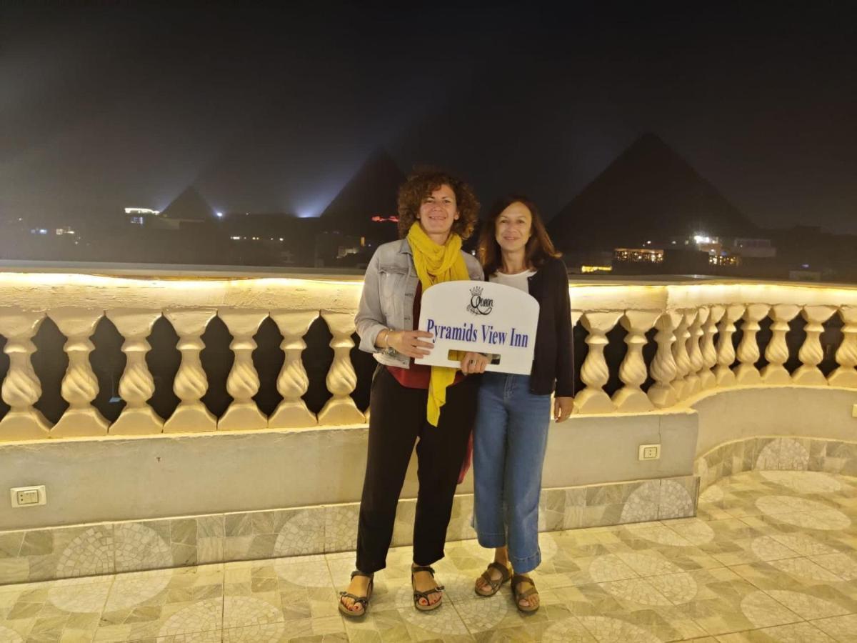 Queen Pyramids View Inn Kafret el-Gabal Exterior foto