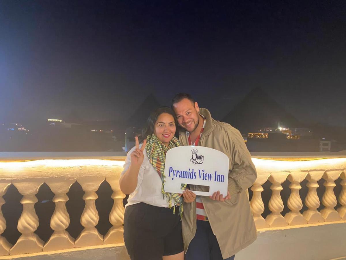 Queen Pyramids View Inn Kafret el-Gabal Exterior foto