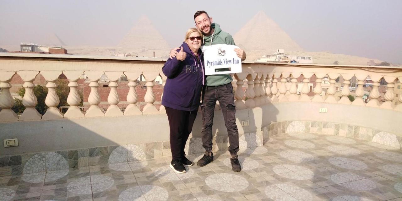 Queen Pyramids View Inn Kafret el-Gabal Exterior foto