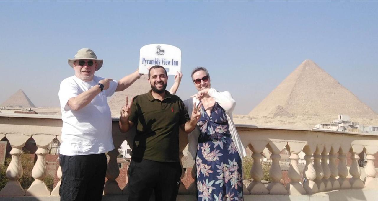 Queen Pyramids View Inn Kafret el-Gabal Exterior foto