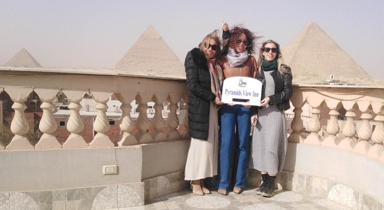 Queen Pyramids View Inn Kafret el-Gabal Exterior foto