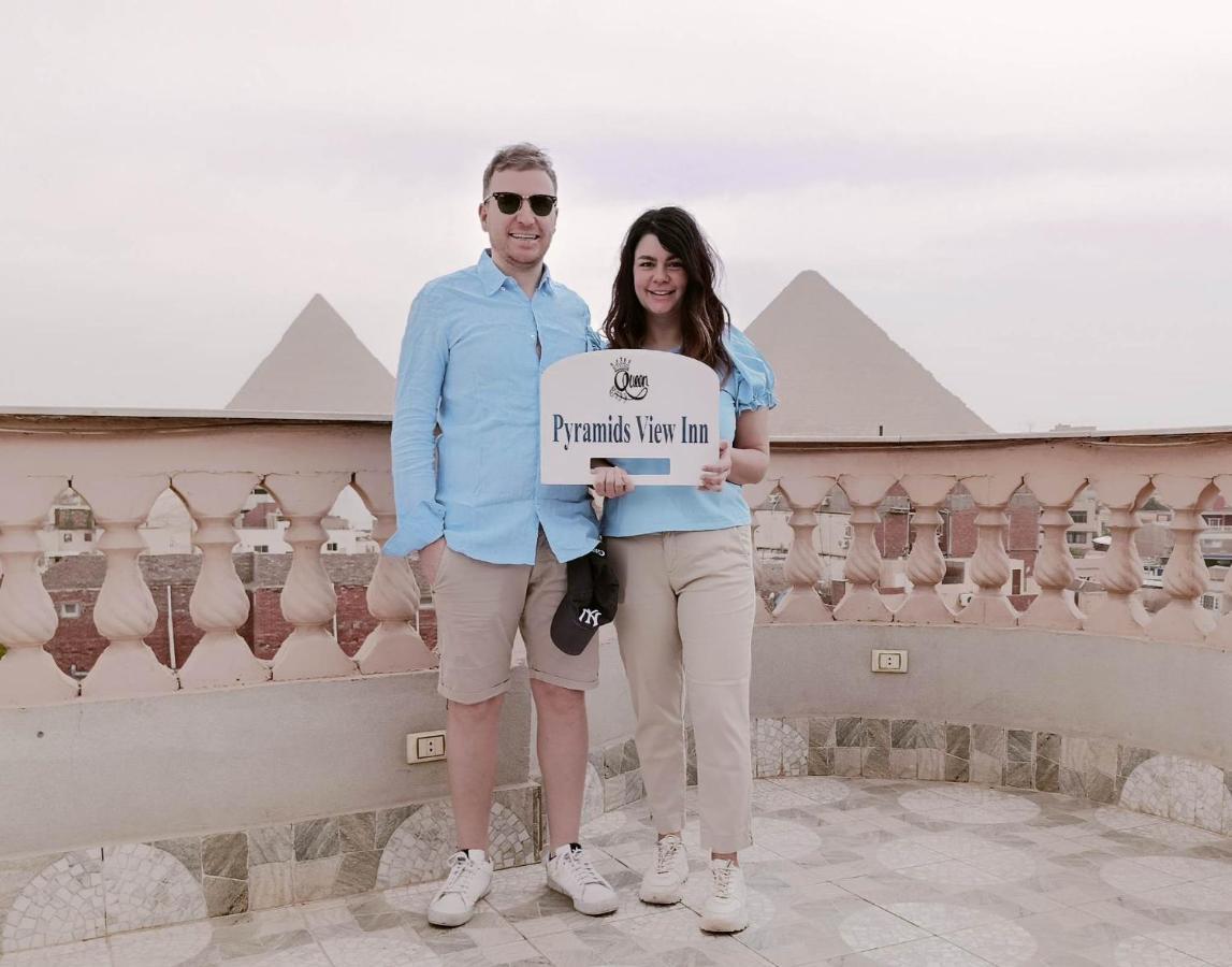 Queen Pyramids View Inn Kafret el-Gabal Exterior foto
