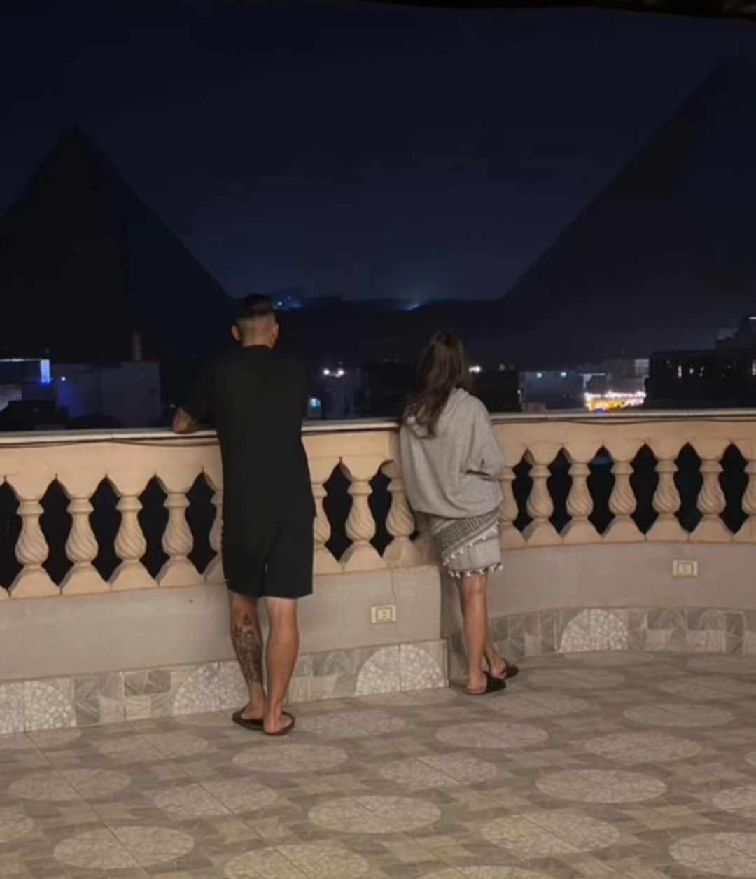 Queen Pyramids View Inn Kafret el-Gabal Exterior foto